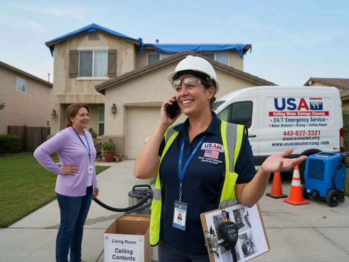 Ceiling Water Damage Restoration Falun, KS FAQs